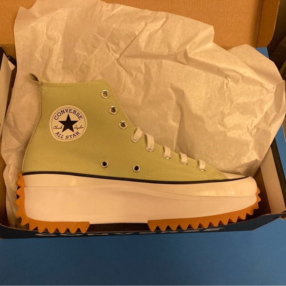 LAST ONE!!! CONVERSE GO RUN HIKE IN OLIVE AURA - Picture 4 of 8